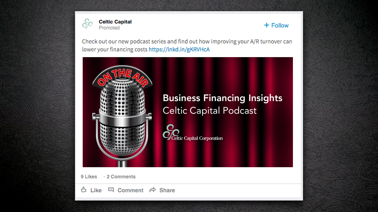Celtic Capital Corporation Podcast