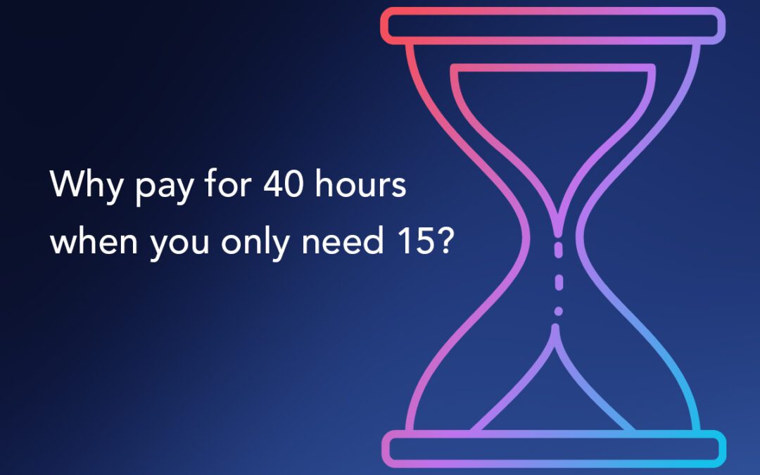 Why pay for 40 hours when you only need 15? Our calculator breaks it down.